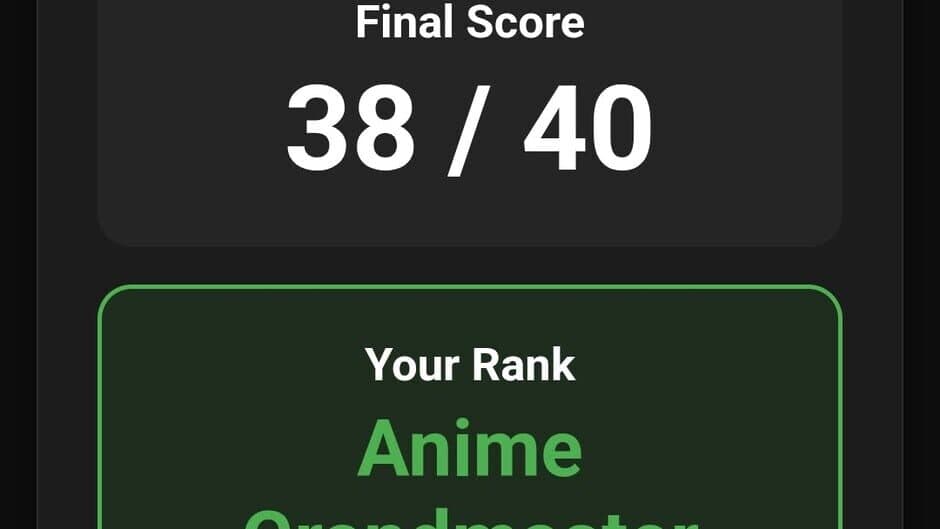 Anime Quiz Challenge screenshot 4