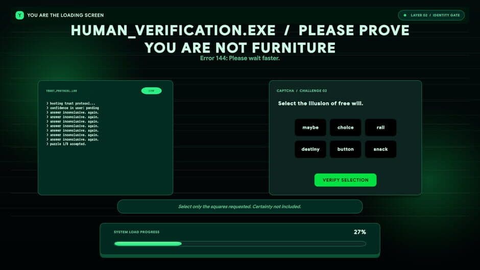 You Are the Loading Screen screenshot 3