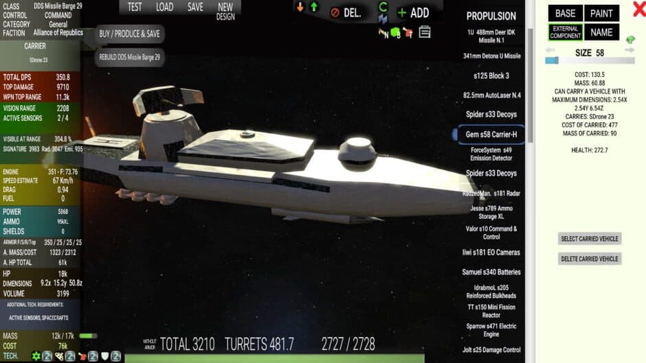 Mk50TWL Vehicle Battler Custom Slider screenshot 3