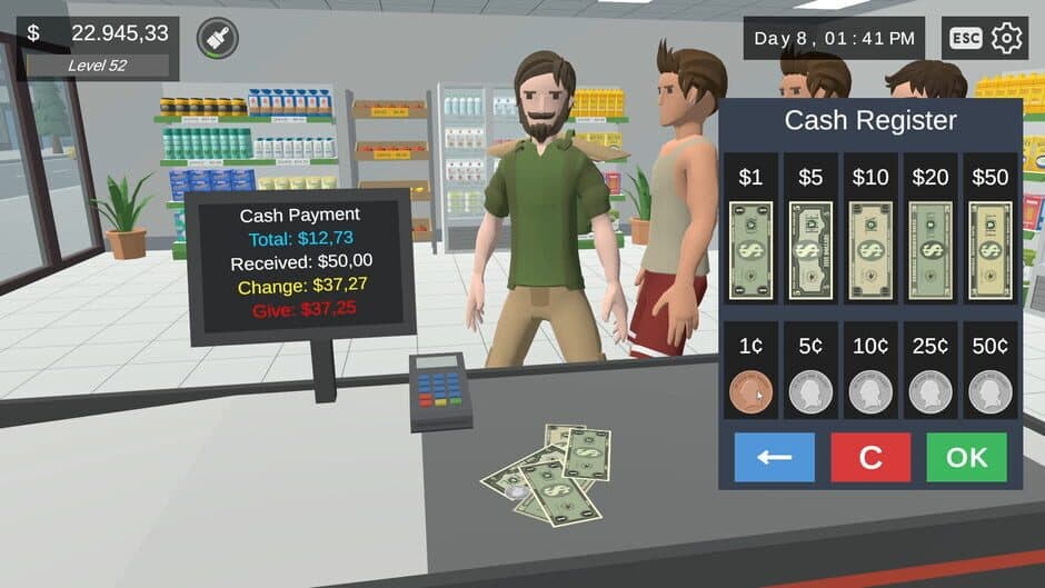 Supermarket Life Simulator screenshot 2