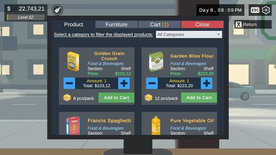 Supermarket Life Simulator screenshot 4