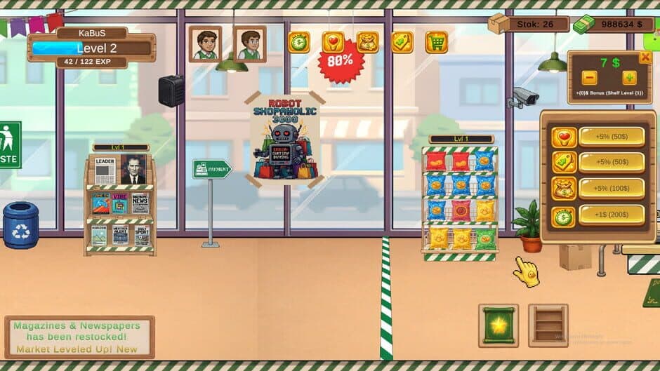 Supermarket Simulator: Idle Tycoon Clicker screenshot 3