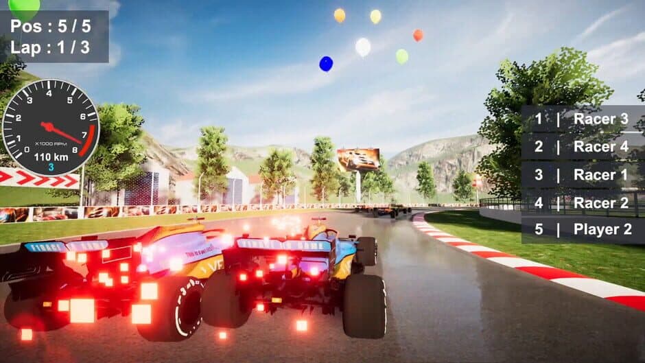 F1 Simulator screenshot 1