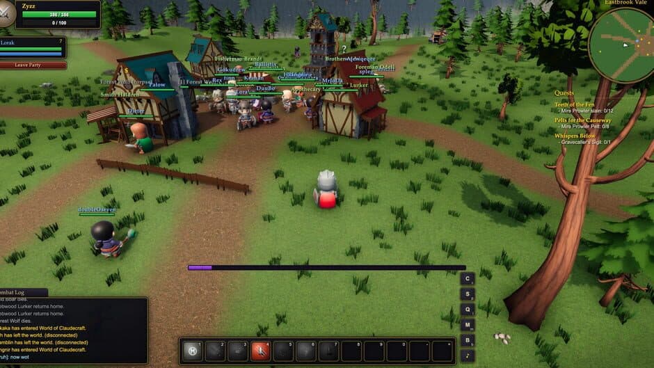 World of Claudecraft screenshot 1