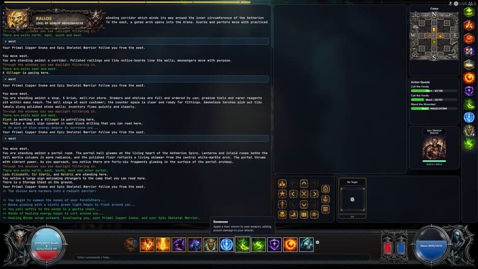 Enarian Online screenshot 1
