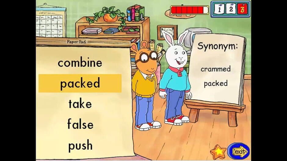 Arthur's 2nd Grade screenshot 2