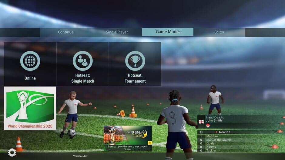 Football, Tactics & Glory: World Championship screenshot 3