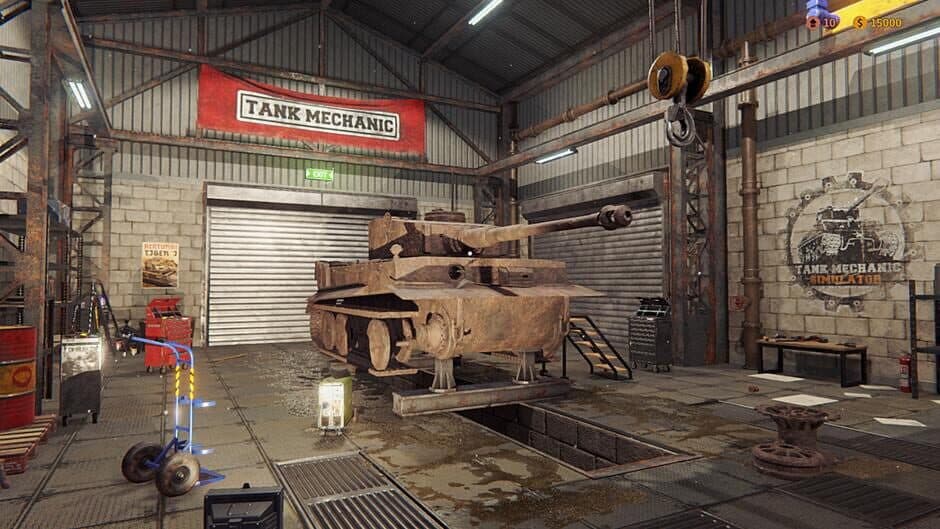Tank Mechanic Simulator: Reinforced screenshot 4