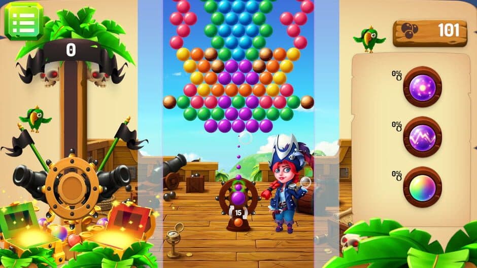 Bubble Shooter Piratery screenshot 2
