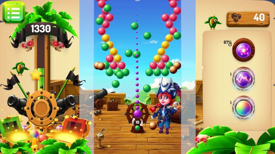 Bubble Shooter Piratery screenshot 3