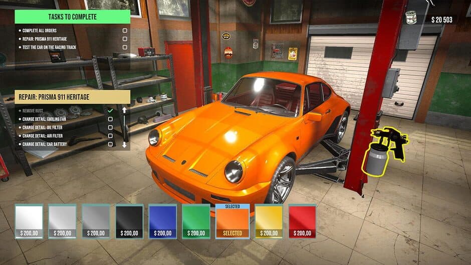Tune My Car: Tuning Studio & Mechanic Simulator 2026 screenshot 1