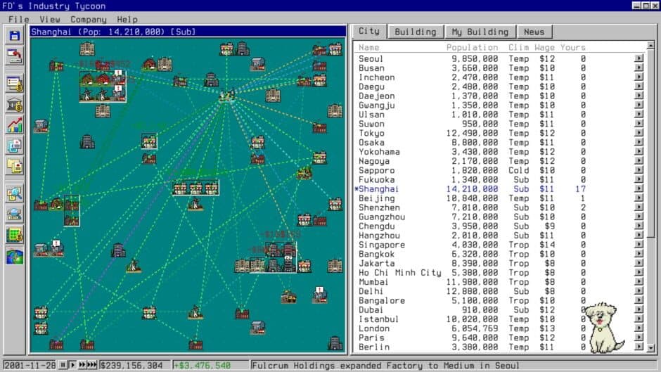 FD's Industry Tycoon screenshot 2