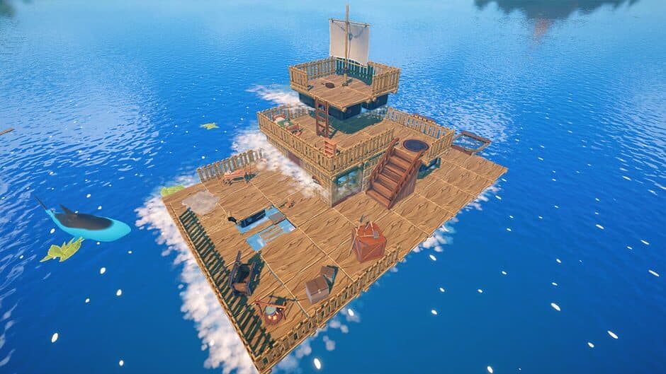 Castaway Survival In Ocean: Build Your Own Raft, Craft screenshot 2