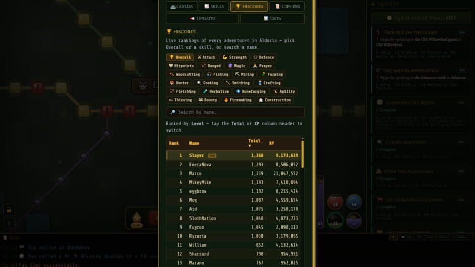 Runeboard screenshot 3