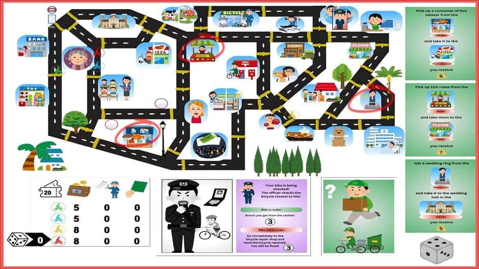 The Bicycle Couriers screenshot 1