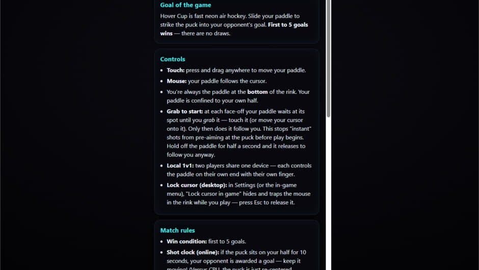Hover Cup screenshot 1