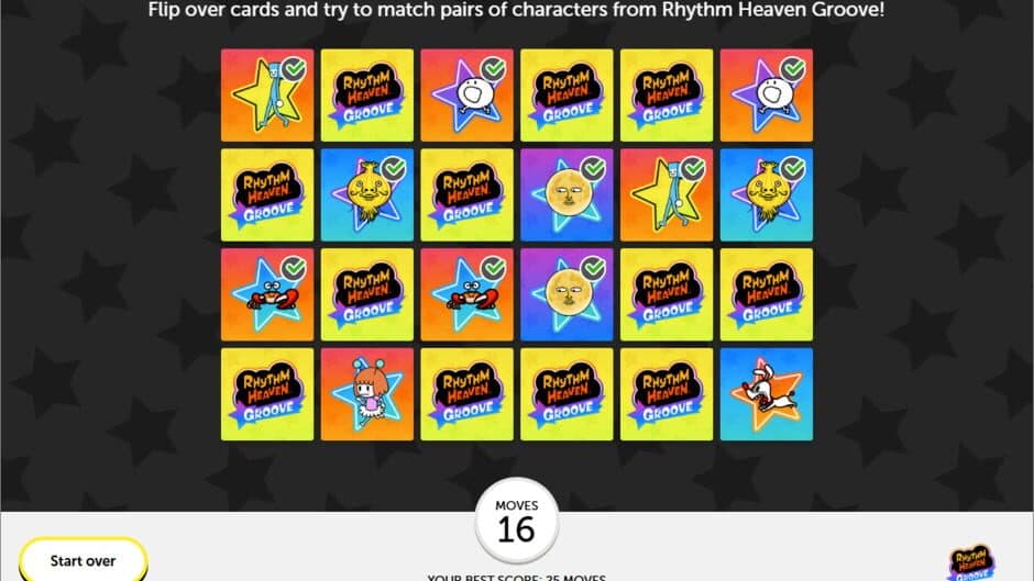Rhythm Heaven Groove: Memory Match-Up screenshot 4