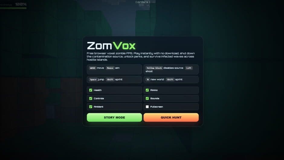 ZomVox screenshot 1