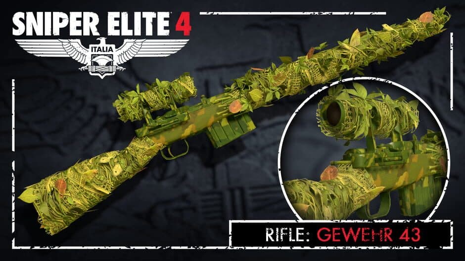 Sniper Elite 4: Camouflage Rifles Skin Pack screenshot 4