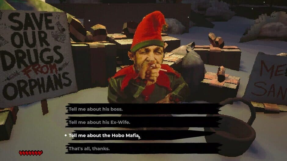 Fat Hobo: Hobocop Saves Christmas screenshot 2