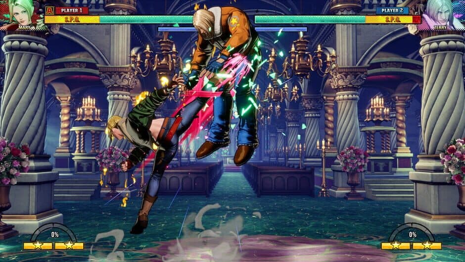 Fatal Fury: City of the Wolves - Blue Mary screenshot 2