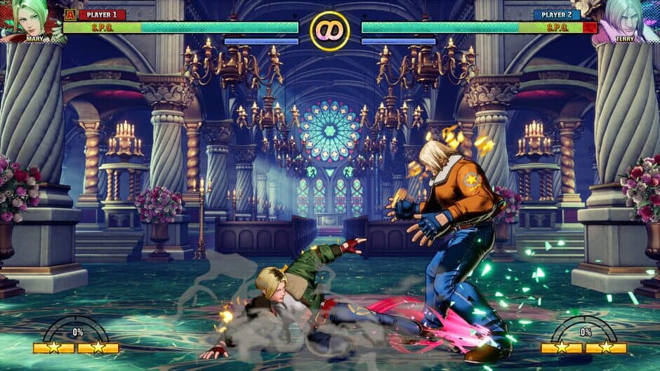 Fatal Fury: City of the Wolves - Blue Mary screenshot 3