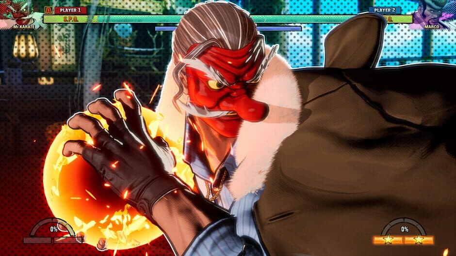 Fatal Fury: City of the Wolves - Mr. Karate screenshot 1