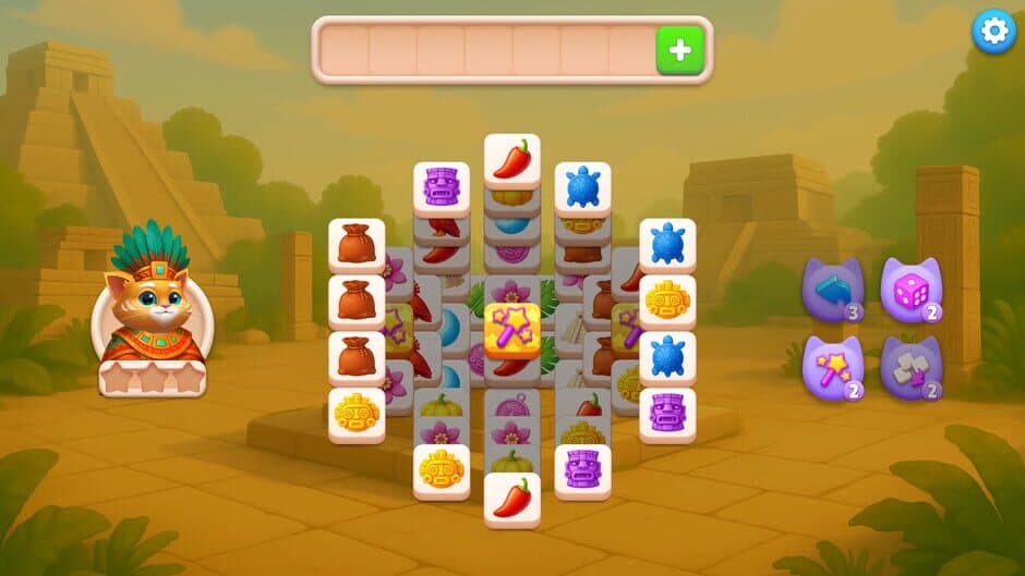 Catjong 6: Pawztec Temple screenshot 1