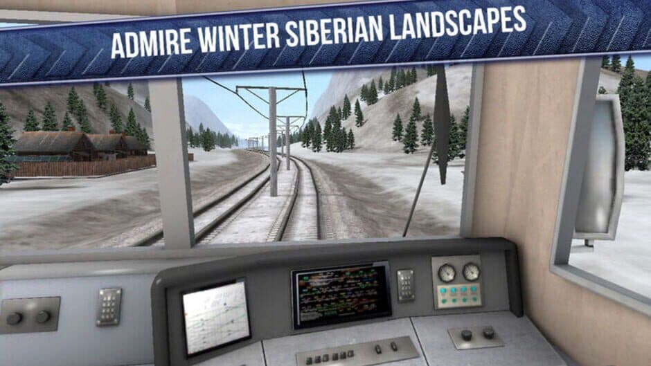 Snow Plow Train Simulator 3D - Russia screenshot 3
