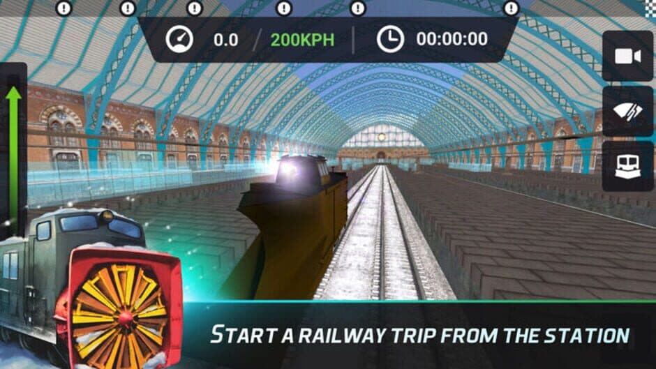 Snow Plow Train Simulator 3D - Russia screenshot 4