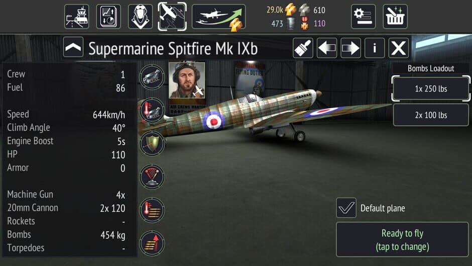 Warplanes: WW2 Dogfight screenshot 4