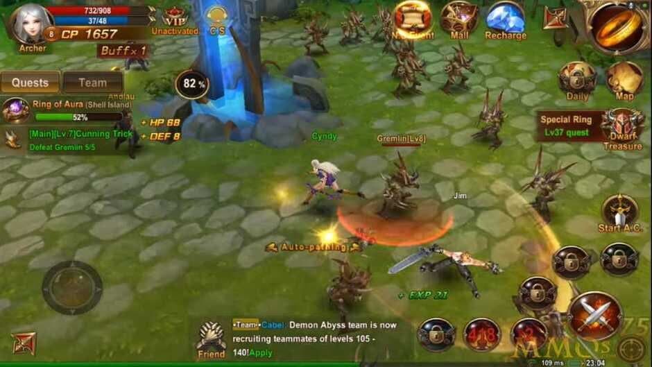 Blades and Rings screenshot 2