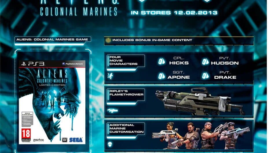 Aliens: Colonial Marines - Limited Edition screenshot 1