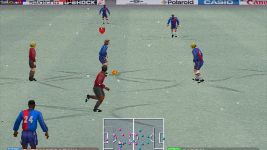 90 Minutes: Sega Championship Football screenshot 1