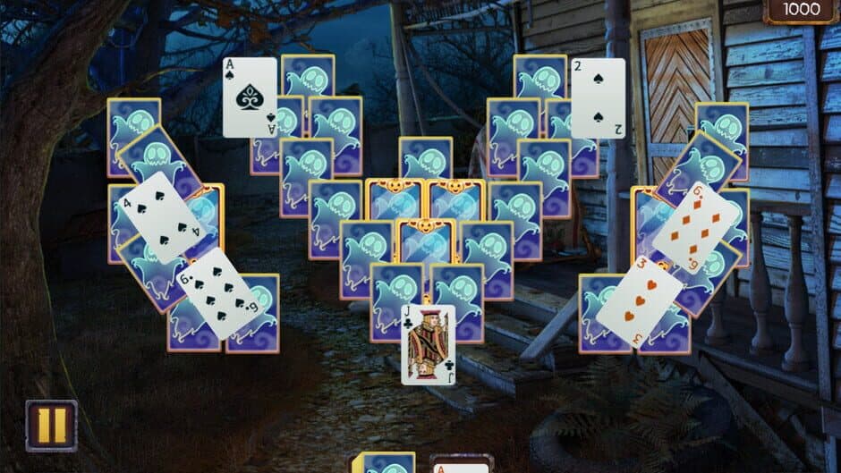 Solitaire Game Halloween screenshot 2