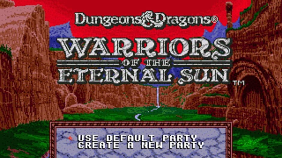 Dungeons & Dragons: Warriors of the Eternal Sun screenshot 1