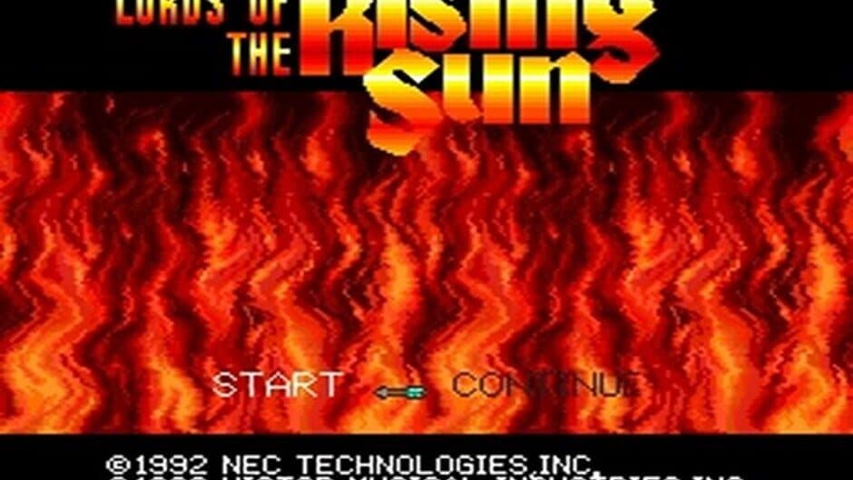 Lords of the Rising Sun screenshot 1