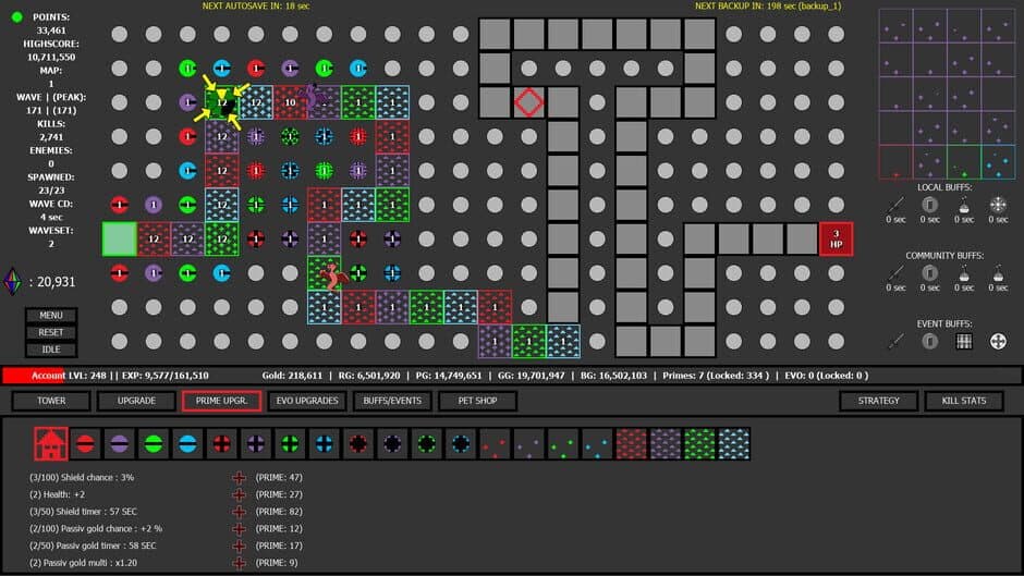 Color Defense screenshot 1
