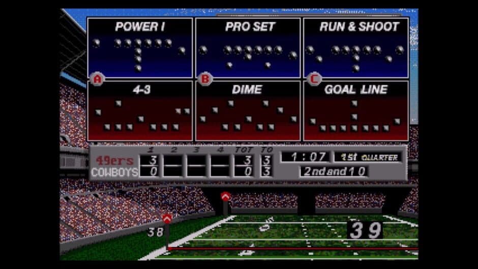 NFL's Greatest: San Francisco vs. Dallas 1978-1993 screenshot 3
