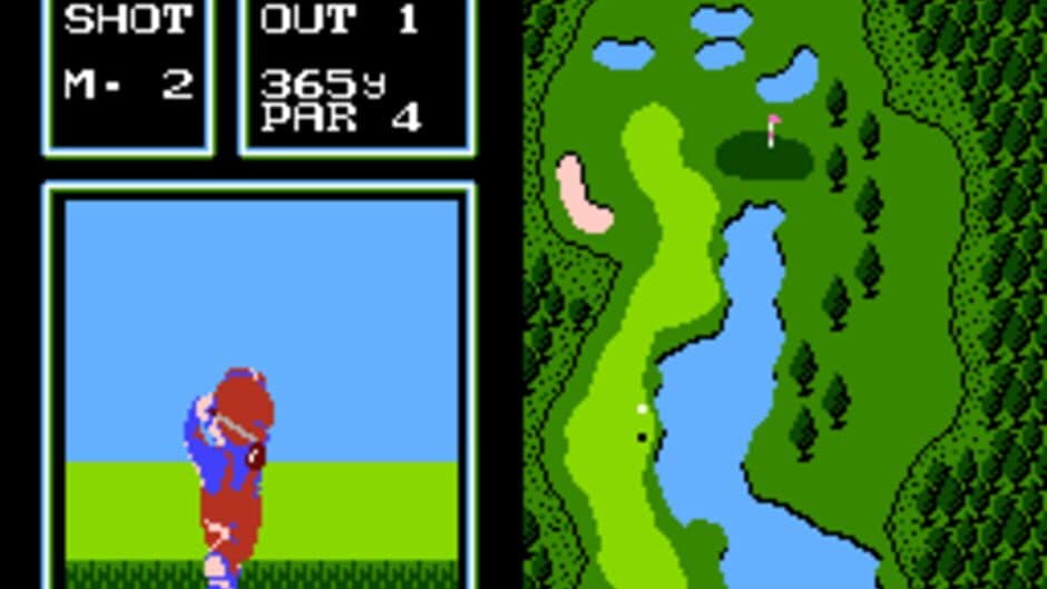 Family Computer Golf: Japan Course screenshot 1