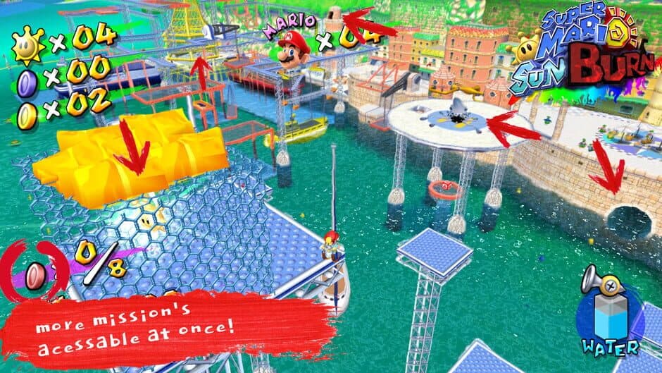 Super Mario Sunburn screenshot 2