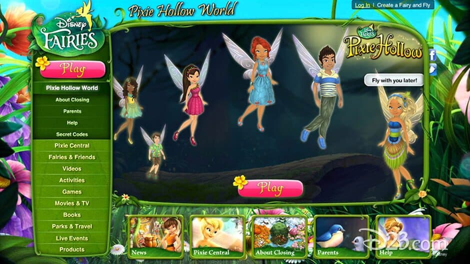 Pixie Hollow screenshot 1