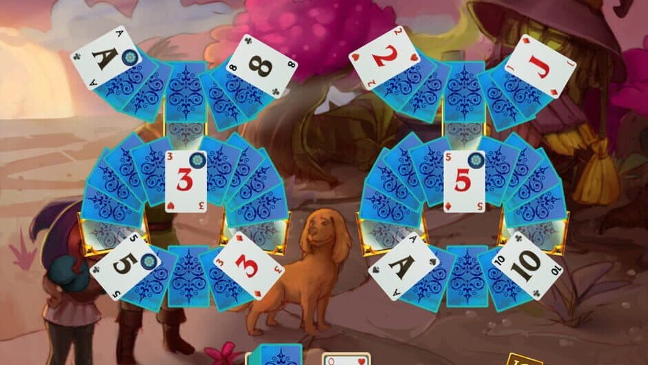 Sweet Solitaire: School Witch screenshot 2