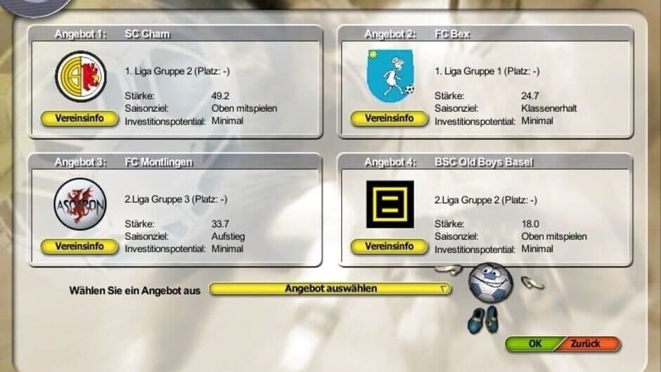 Anstoss 2005 screenshot 2