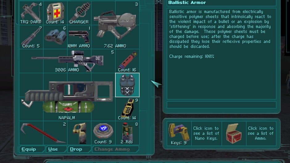 Deus Ex: The Conspiracy screenshot 1
