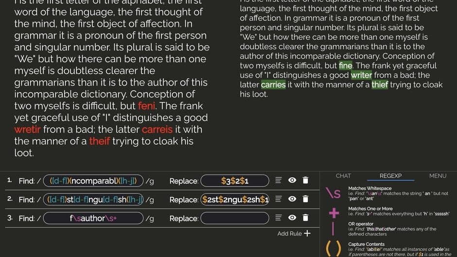 Copy Editor screenshot 1