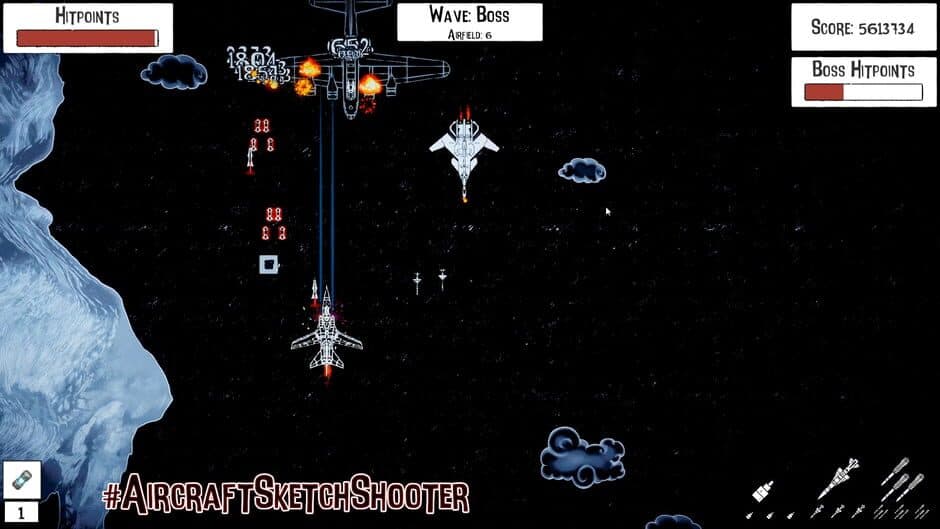 Aircraft Sketch Shooter screenshot 2