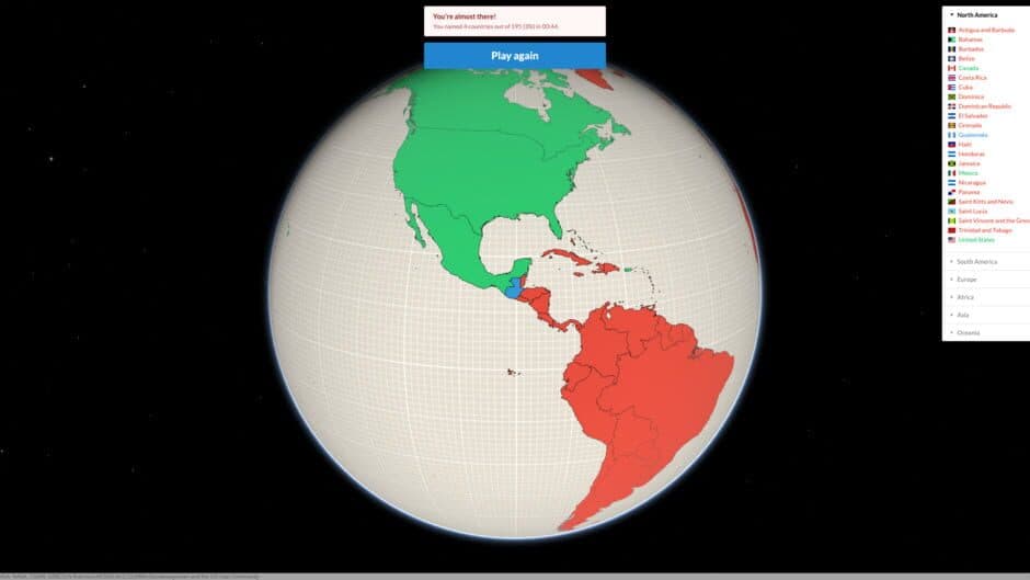 GeoQuiz screenshot 3