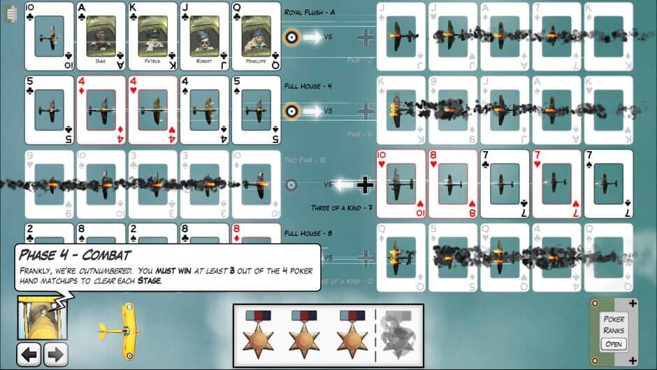 Poker Squadrons: Battle of Britain screenshot 2