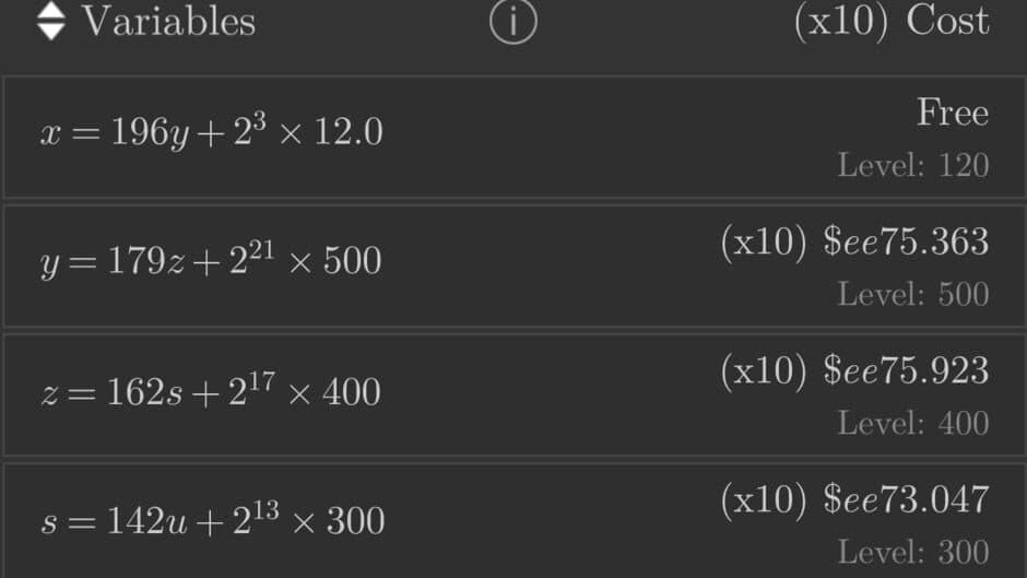 Exponential Idle screenshot 2